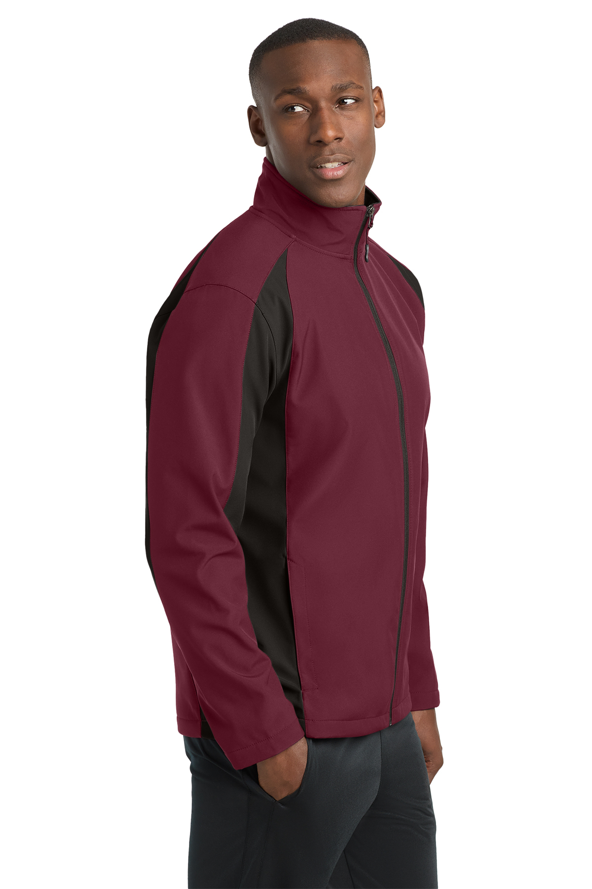 Sport-Tek Colorblock Soft Shell Jacket | Product | Sport-Tek
