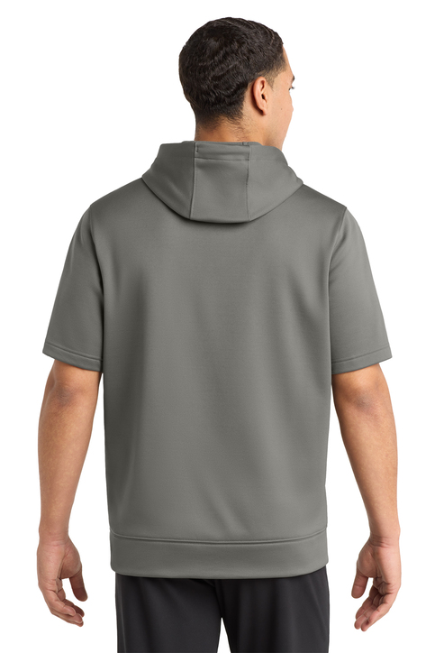 Sport-Tek Sport-Wick Fleece Short Sleeve Hooded Pullover | Product