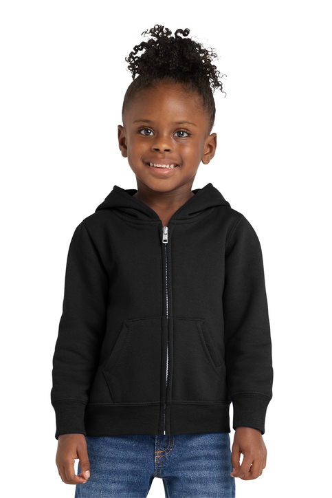 Port & Co Youth Core Fleece Full-Zip Hooded Sweatshirt | Product