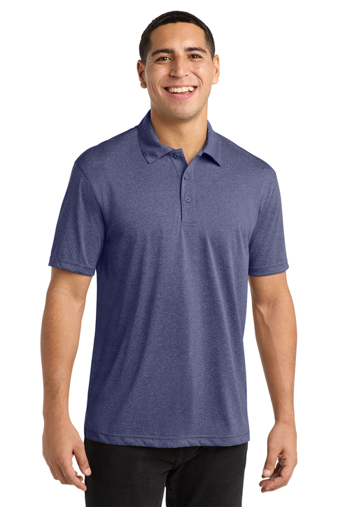 Sport-Tek Long Sleeve Heather Colorblock Contender Tee | Product