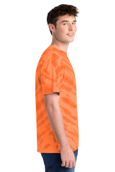 Port & Co Tiger Stripe Tie-Dye Tee | Product | SanMar