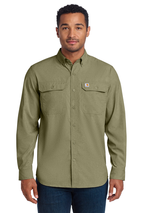 Carhartt Force Solid Short Sleeve Shirt | Product | SanMar
