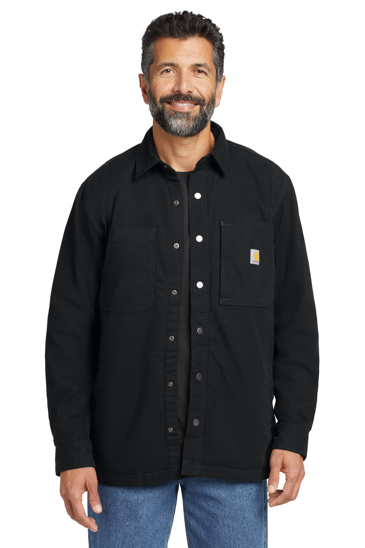 Carhartt Rugged Flex Fleece-Lined Shirt Jac | Product | SanMar