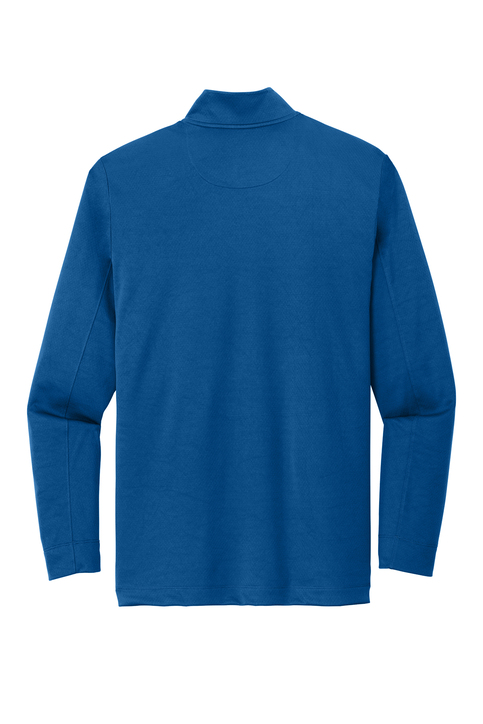 nike pro hyperwarm back wrap long sleeve half zip shirt