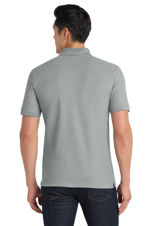 ultimus Offset Button Polo Shirt グレー 半袖 Port Authority Core Classic Pique Polo | Product | SanMar