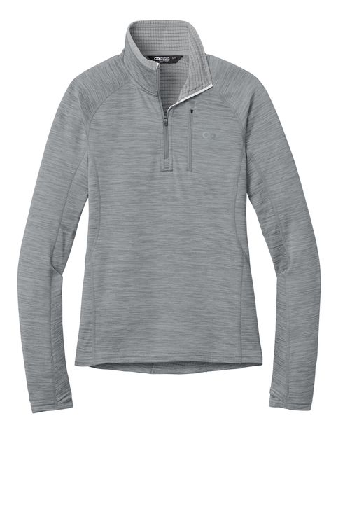 Outdoor Research Women's Tech Grid 1/4-Zip Fleece | Product | SanMar