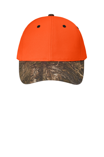 Port Authority Enhanced Visibility Cap with Camo Brim | Product | SanMar