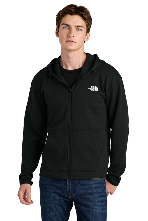 メンズウェア DOUBLE KNIT LOGO FULLZIP HOODIE BLACK Brooks Brothers - Men's Double-Knit Full-Zip Hoodie – Threadfellows