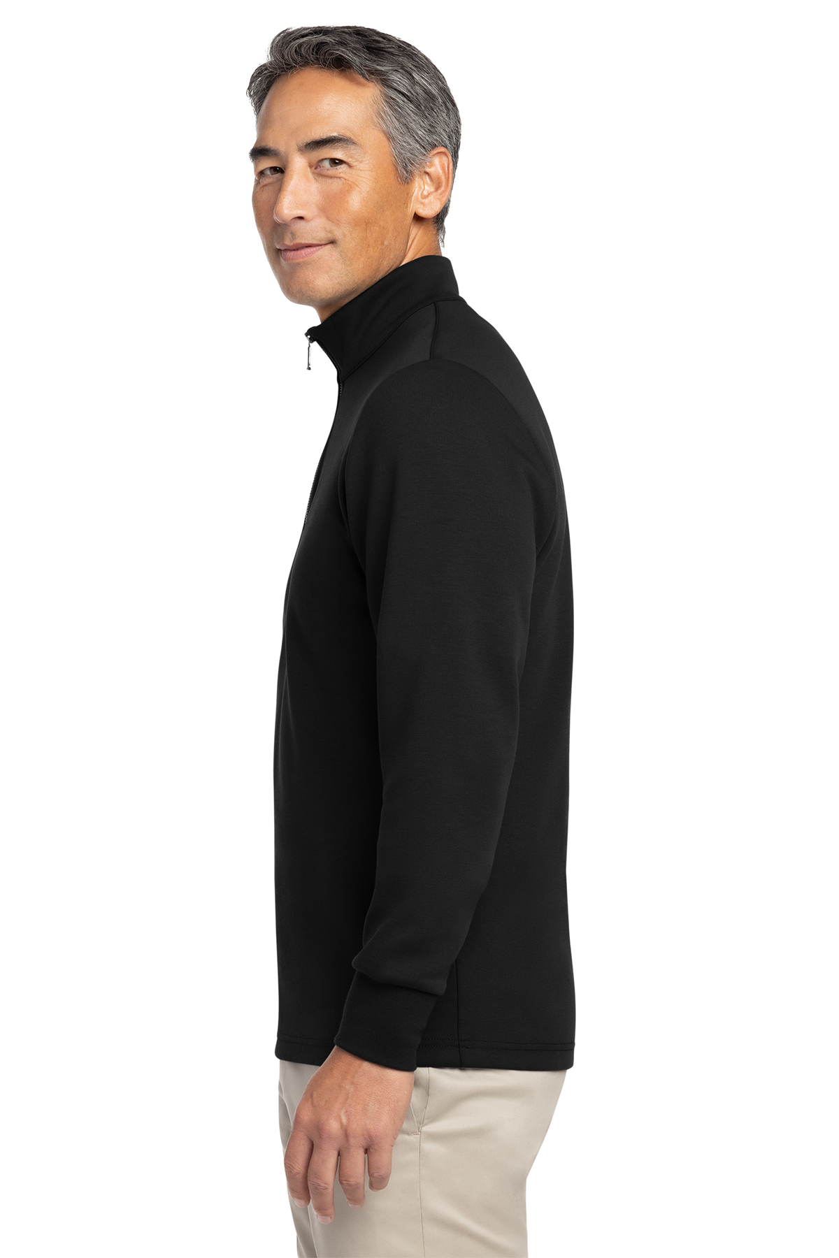 Brooks Brothers Double-Knit 1/4-Zip | Product | Company Casuals