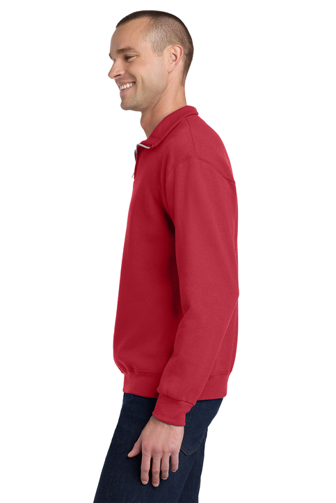 Jerzees NuBlend 1/4-Zip Cadet Collar Sweatshirt | Product | SanMar