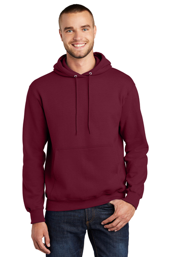 Port & Company Tall Essential Fleece Pullover Hooded Sweatshirt ...