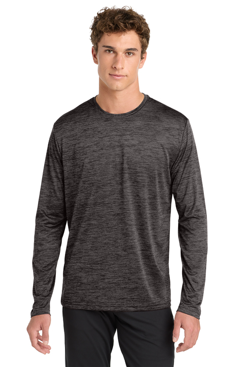 Sport-Tek PosiCharge Electric Heather Colorblock 1/4-Zip Pullover