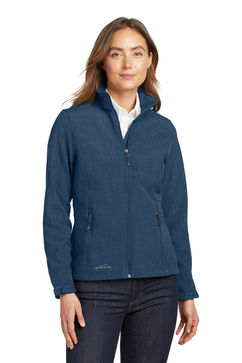 Eddie Bauer Shaded Crosshatch Soft Shell Jacket | Product | SanMar