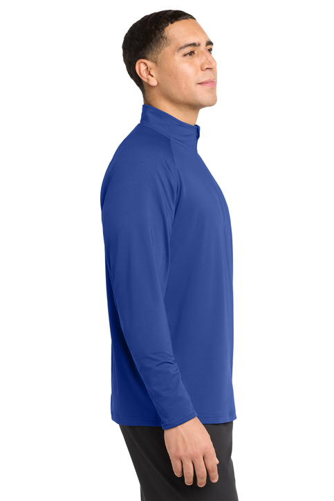 Sport-Tek Tall Sport-Wick Stretch 1/4-Zip Pullover | Product | SanMar