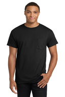 Hanes<sup>&#174;</sup> Authentic 100% Cotton T-Shirt with Pocket