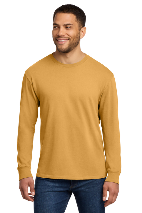 Port & Co Beach Wash Garment-Dyed Long Sleeve Tee | Product | SanMar