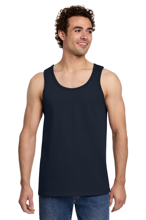 Anvil 127,6 g Ringspun cotone manica corta moda Fit t-shirt - nero