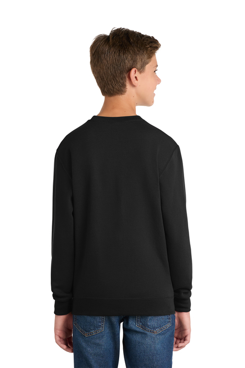 Port & Co Youth Core Fleece Crewneck Sweatshirt | Product | SanMar