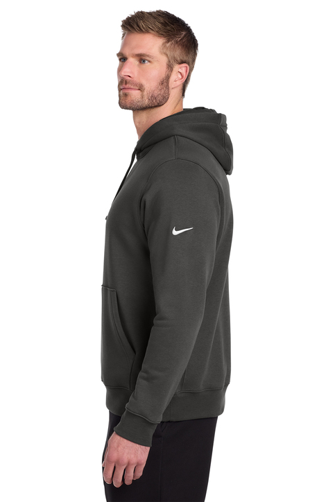 Nike Club Fleece Sleeve Swoosh Pullover Hoodie | Product | SanMar