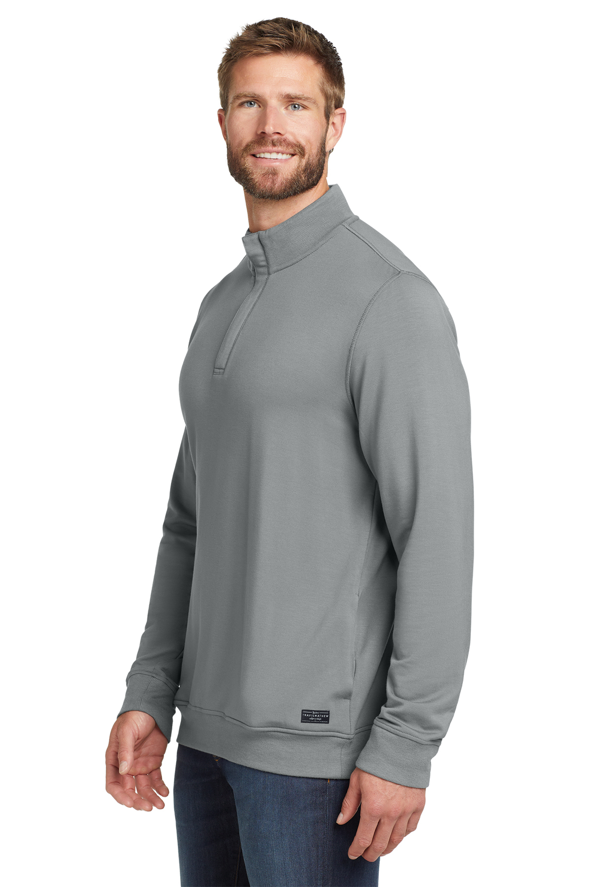 TravisMathew Newport 1/4-Zip Fleece | Product | SanMar