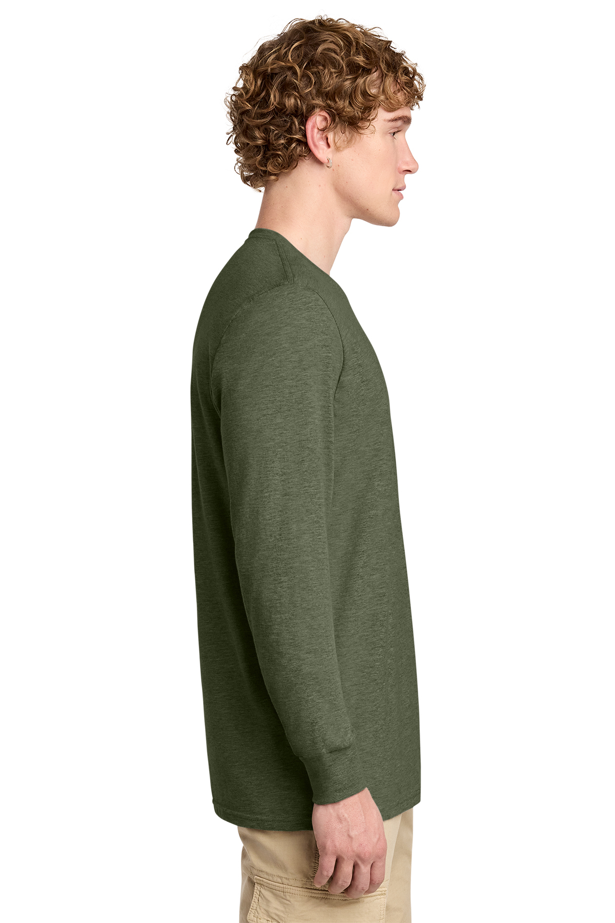 District Perfect Blend CVC Long Sleeve Tee | Product | SanMar