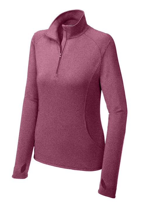 Sport-Tek Women's Sport-Wick Stretch 1/4-Zip Pullover | Product