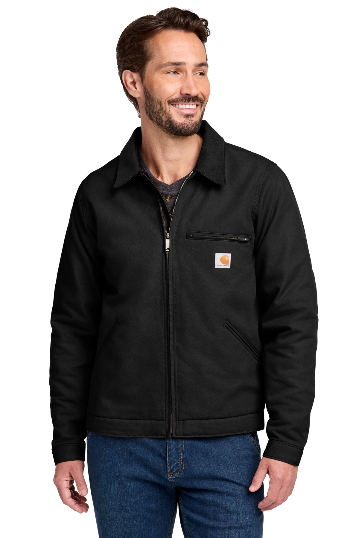 Carhartt Tall Duck Detroit Jacket | Product | SanMar