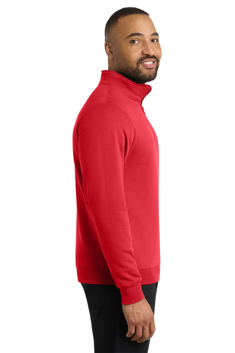 Port & Co Core Fleece 1/4-Zip Pullover Sweatshirt | Product | SanMar