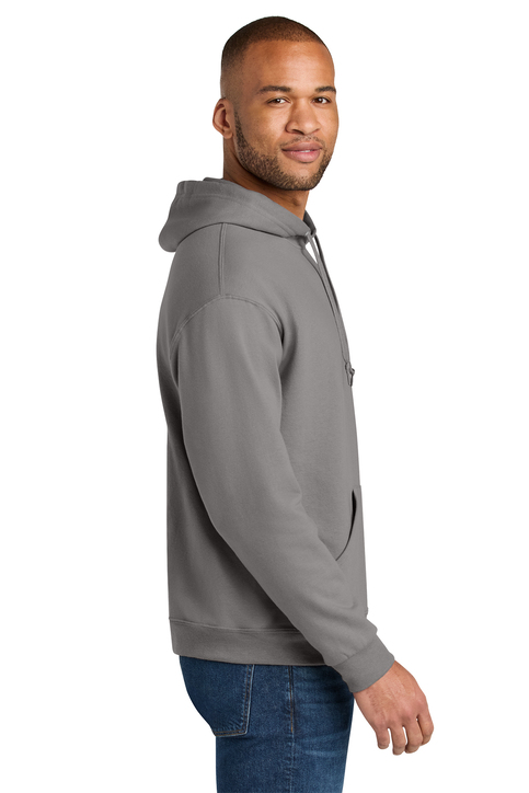 Jerzees Ultimate Unisex CVC Ring Spun Hooded Sweatshirt | Product