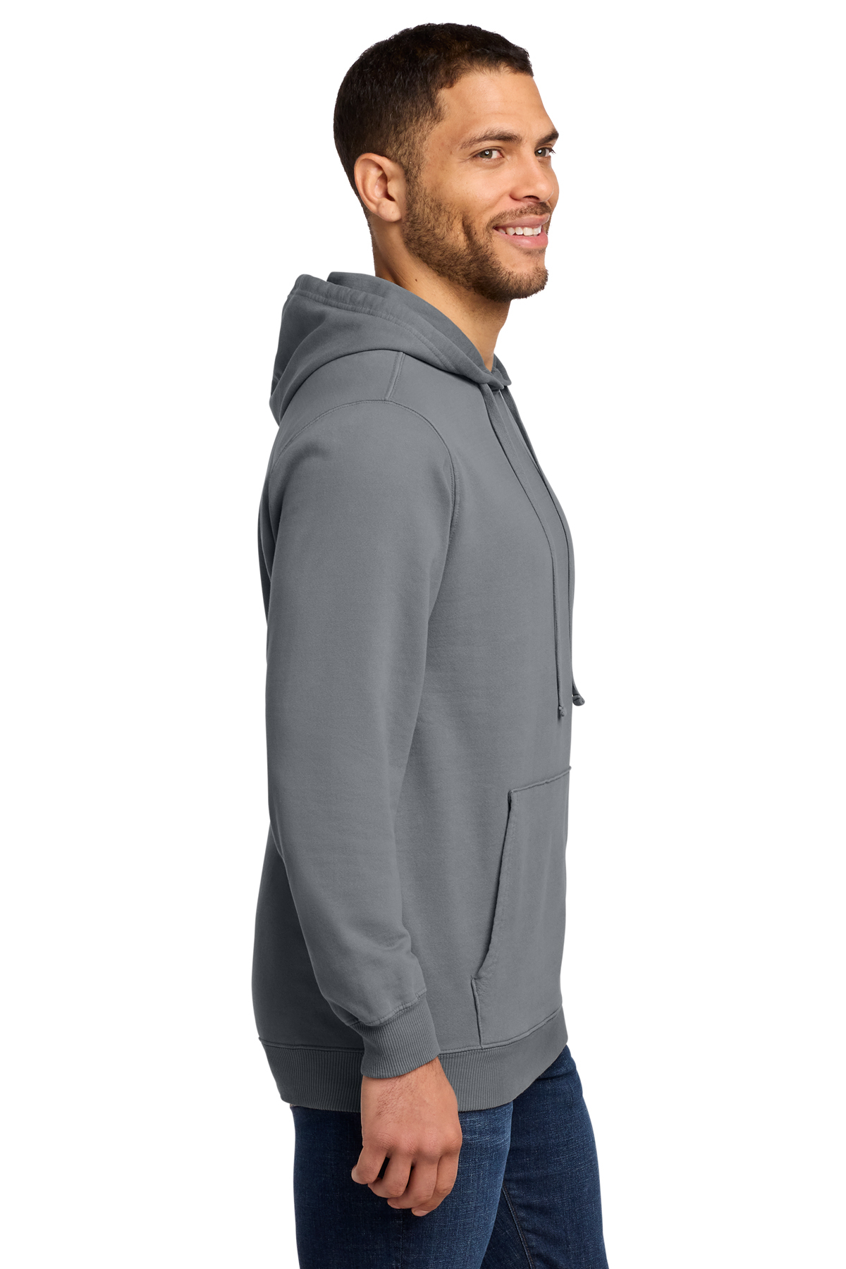 juemi pigment dyed sweat グレー Juun.J WORKOUTURE Embroidery Dyed Hoodie （Grey） - Osaka / Kyoto