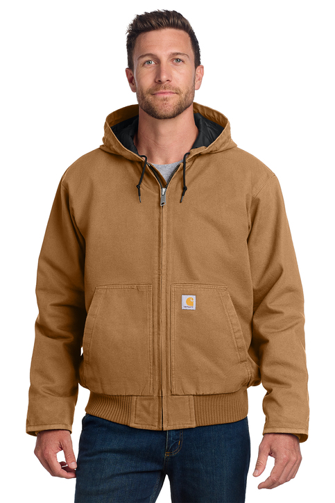 Carhartt Washed Duck Active Jac | Product | SanMar