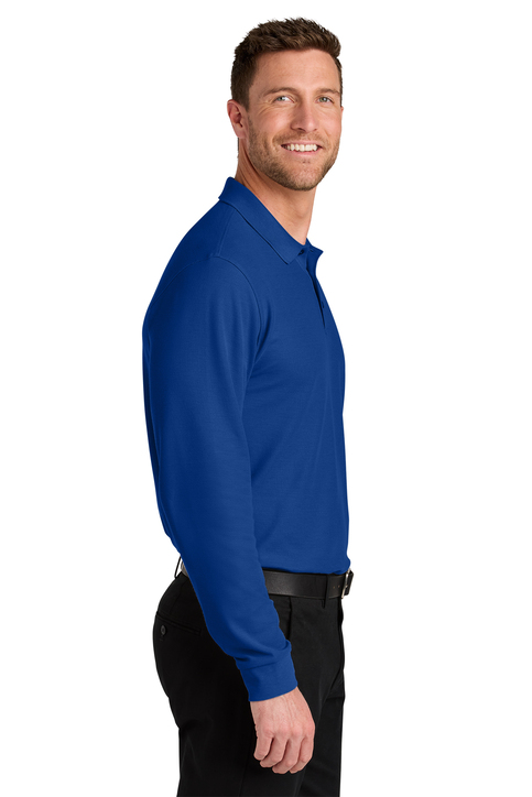 YAECA PARK｜24SS Long Sleeve Polo（Navy・L） YAECA PARK｜24SS Long Sleeve Polo（Navy・L） Buy Navy Pique Long