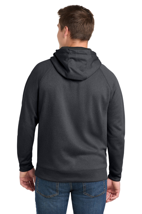 sport tek tech fleece hooded sweatshirt