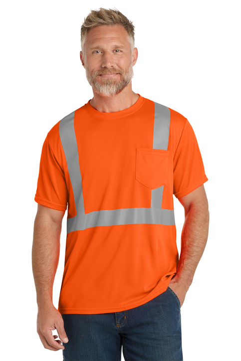 CornerStone ANSI 107 Class 2 Mesh Long Sleeve Tee | Product | SanMar