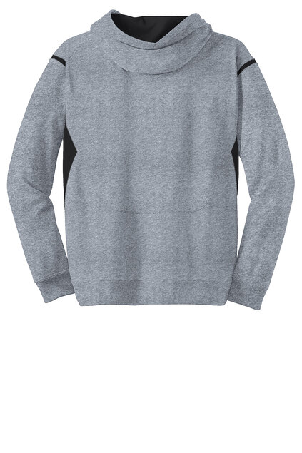 Sport-Tek Tech Fleece Colorblock Hooded Sweatshirt. F246