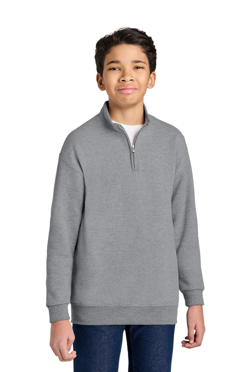 Jerzees NuBlend 1/4-Zip Cadet Collar Sweatshirt | Product | SanMar