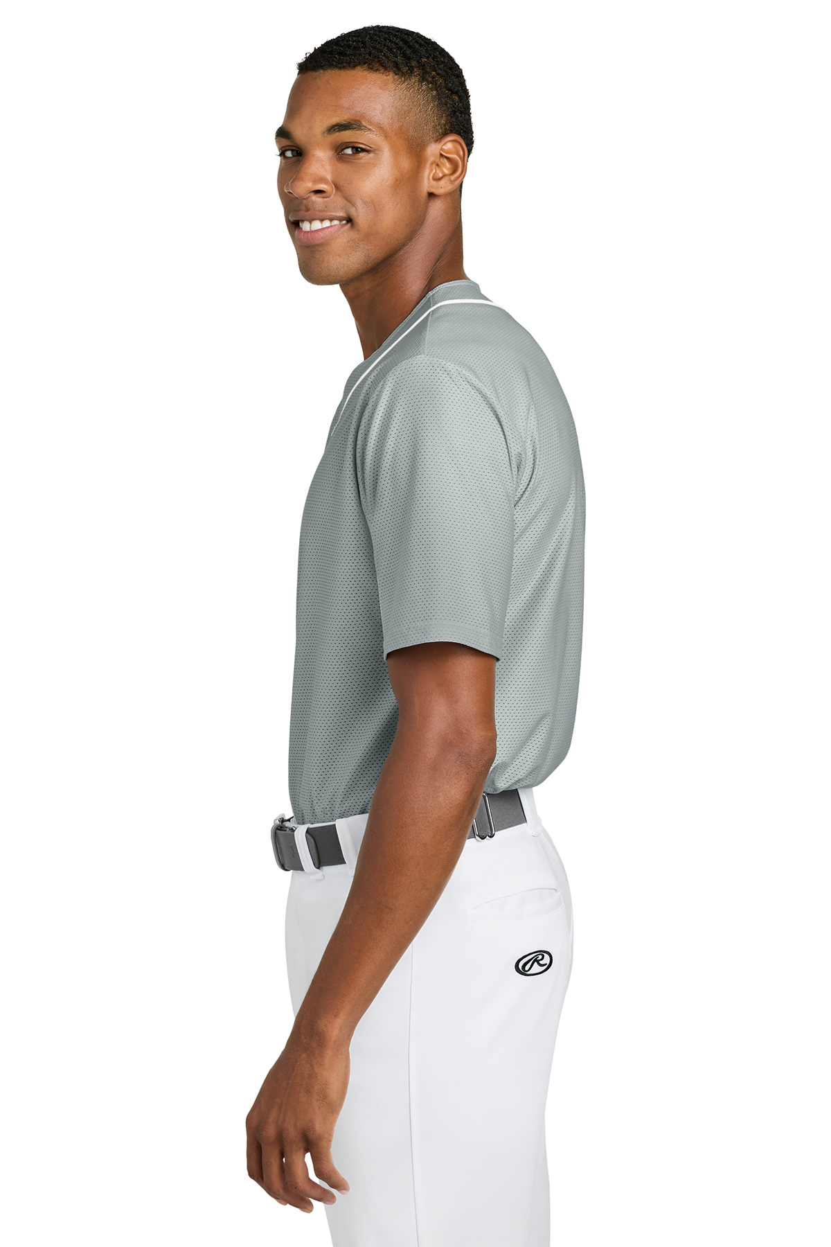 A4 Short Sleeve Full-Button Baseball Top | Product | SanMar
