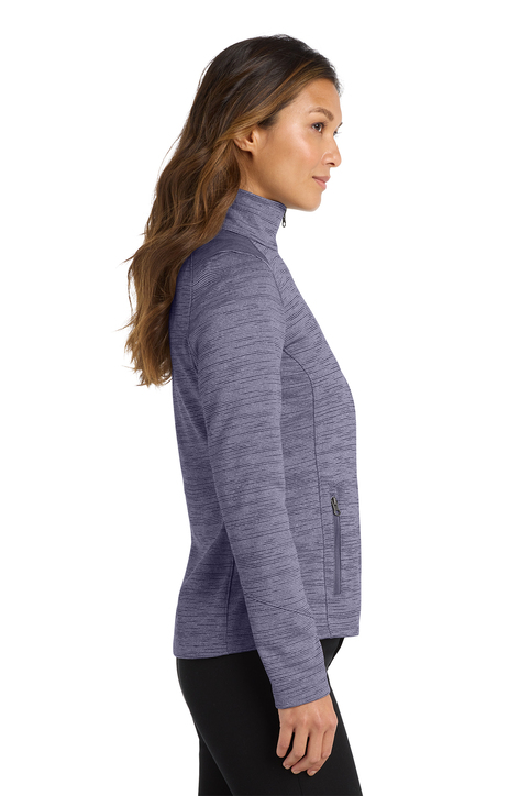 Port Authority Women's Digi Stripe Fleece Jacket | Product | SanMar