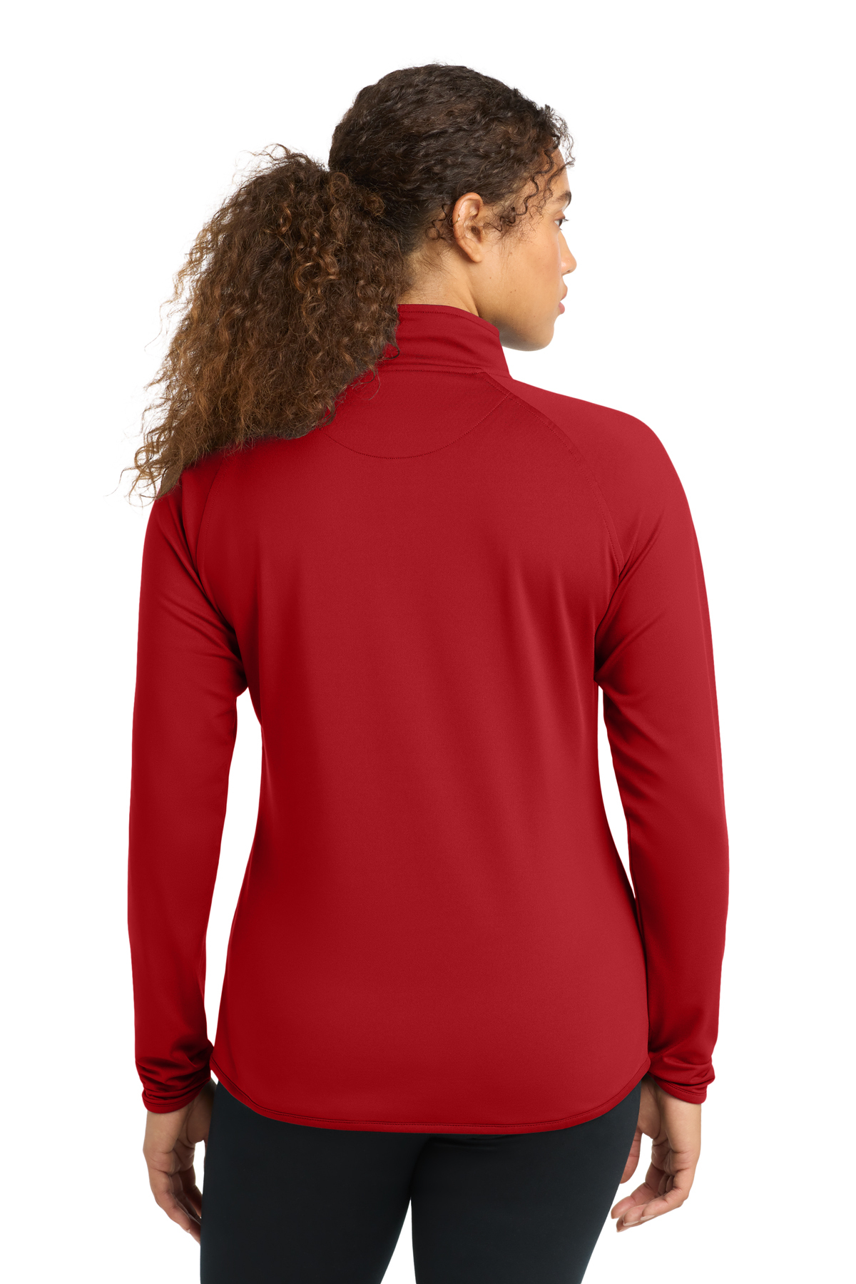Sport-Tek Women's Sport-Wick Stretch 1/4-Zip Pullover | Product