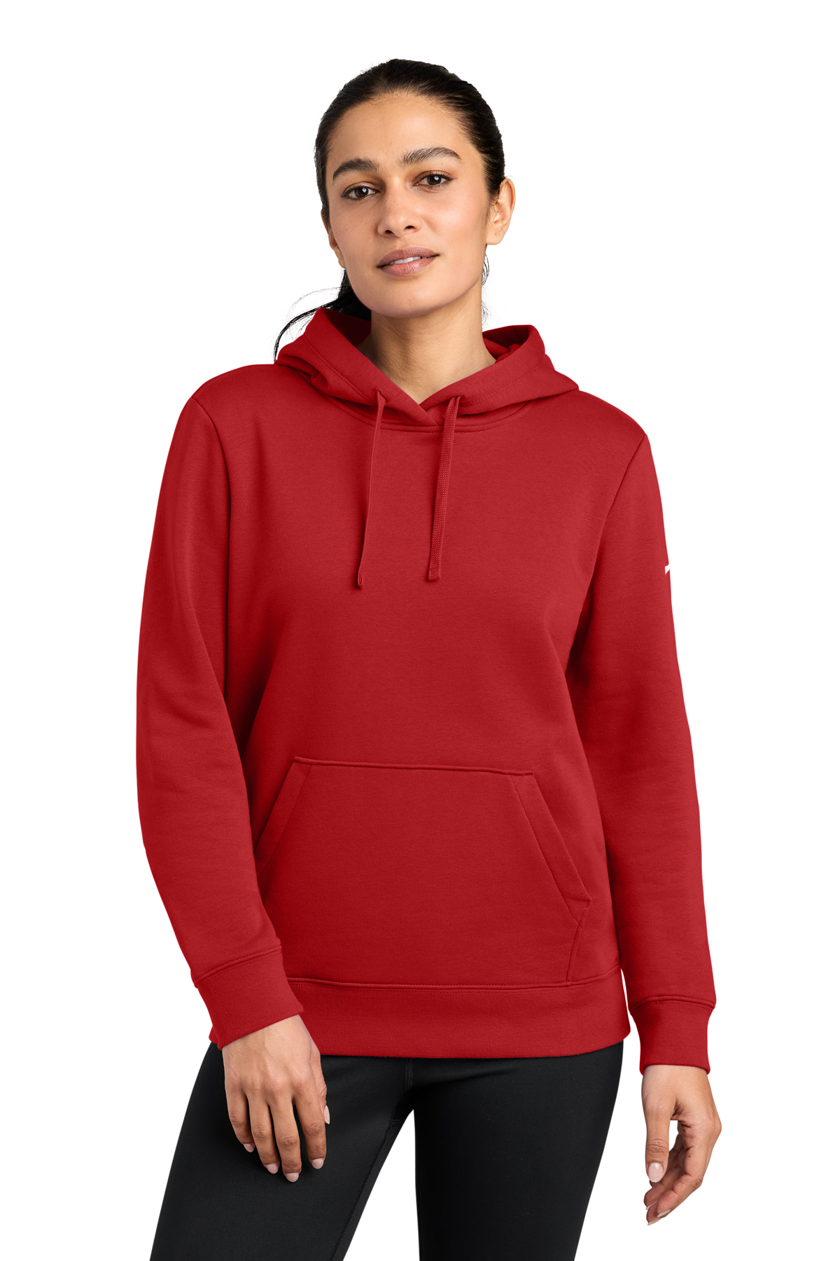 Nike Women's Club Fleece Sleeve Swoosh Pullover Hoodie | Product