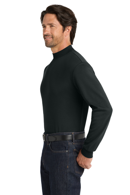 Port Authority Interlock Knit Mock Turtleneck. K321