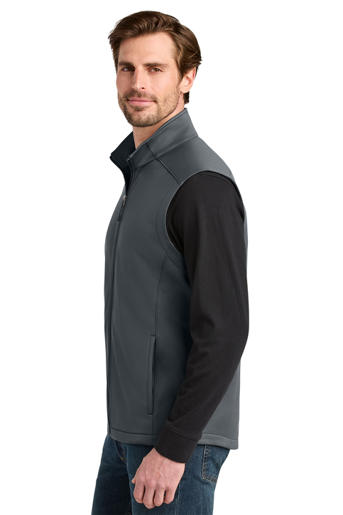 Eddie Bauer Smooth Mid Layer Fleece Vest | Product | SanMar