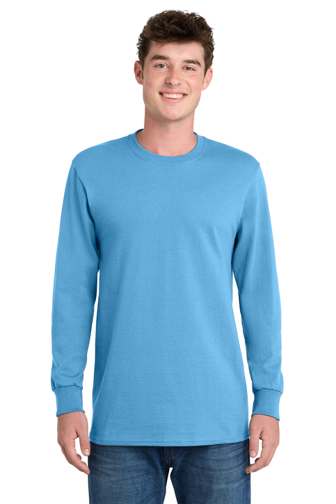 Port & Co Long Sleeve Essential Tee | Product | SanMar