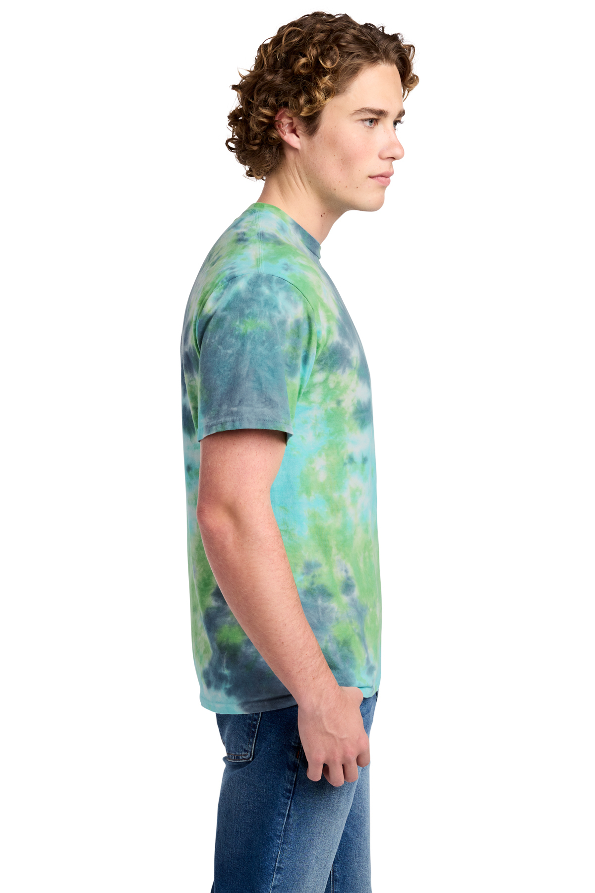 Port & Co Crystal Tie-Dye Tee | Product | Port & Company