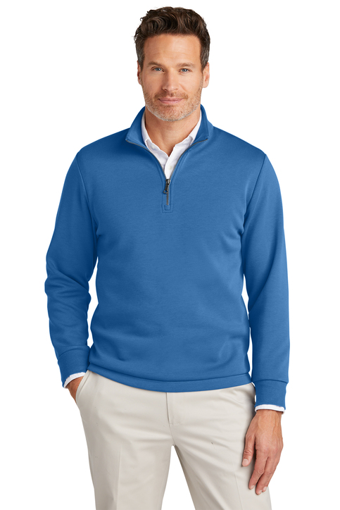 Brooks Brothers Double-Knit 1/4-Zip | Product | SanMar
