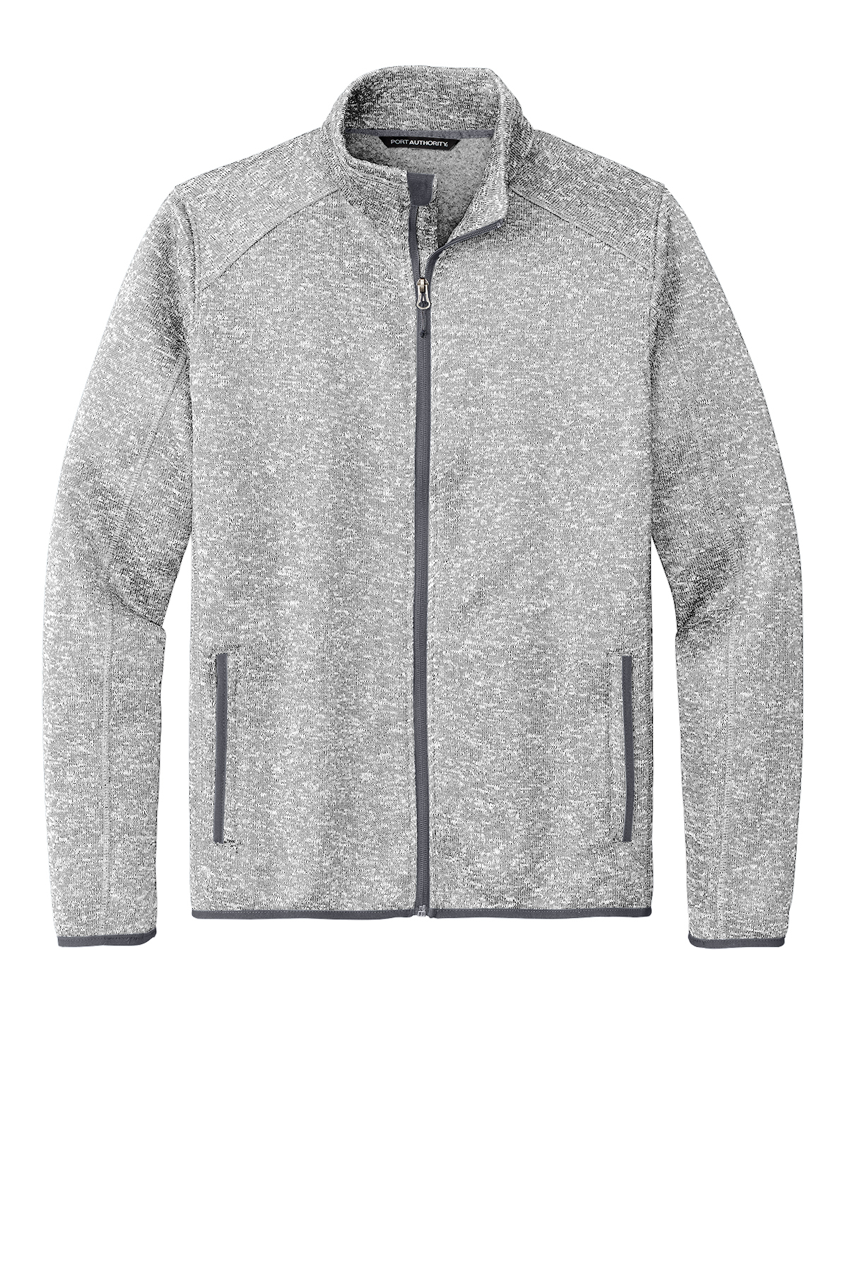 Gray Full Zip Jacket