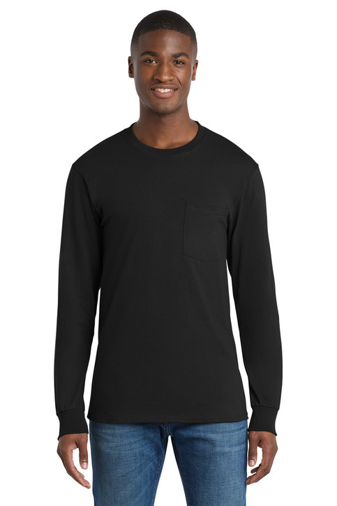 Port & Co Long Sleeve Essential Tee | Product | SanMar