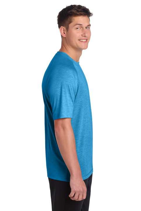 Sport-Tek PosiCharge Tri-Blend Wicking Raglan Tee | Product | SanMar