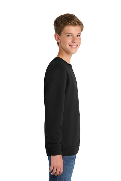 Port & Co Youth Core Fleece Crewneck Sweatshirt | Product | SanMar