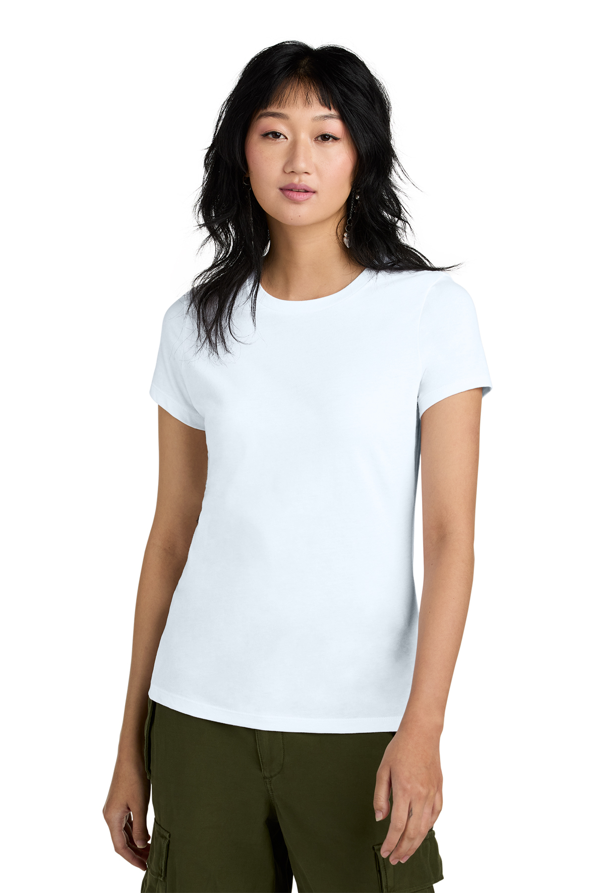 District Women’s Perfect Weight Tee | Product | SanMar